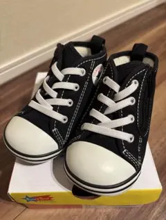 【美品】CONVERSE ALL STAR ブラック 14cm