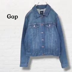 【定番】GAP ギャップ☆デニムジャケット ストレッチ【S】ブルー