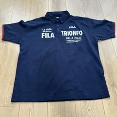 FILA ポロシャツ　ネイビー　L 新品