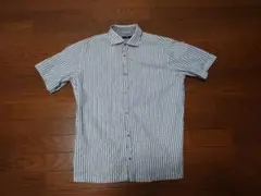 23区 HOMME 半袖 ストライプシャツ メンズのサムネイル