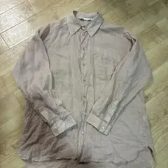 ZARA リネン 長袖シャツ　sサイズ