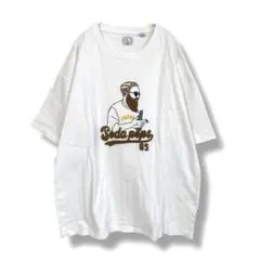 ウィメンズ　Tシャツ　白　Lサイズ　ヒゲおじ　イケおじ　Soda pop 85