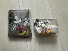 ミッキーマウス　トートバッグ　ポーチ