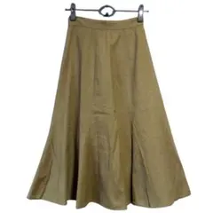 処分セール　美品　フリーズマート　フレアロングスカート　コットンスカート　M