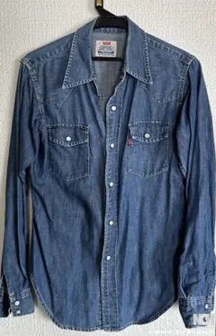 エドウィン　Sサイズ　長袖シャツ デニムシャツ