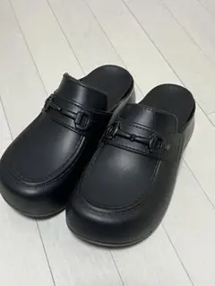 GU×rokh ローファークロッグサンダル 27.0cm ブラック