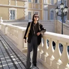 スエード テーラードジャケット