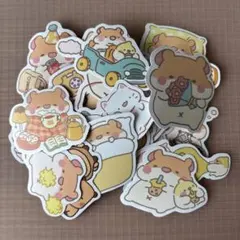 かわいい動物キャラクター ステッカーセット 30枚