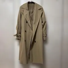 【M⑧】UNIQLO ベージュ トレンチコート