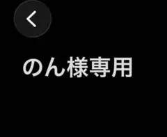 のん様専用