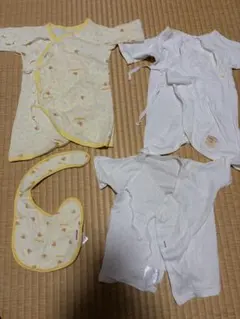 MIKI HOUSE ベビー肌着4点セット