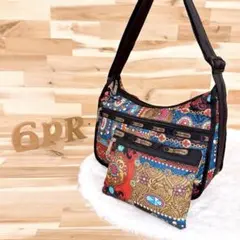 美品✨レスポートサック 宝石 ジュエリー柄 2way ショルダーバッグ