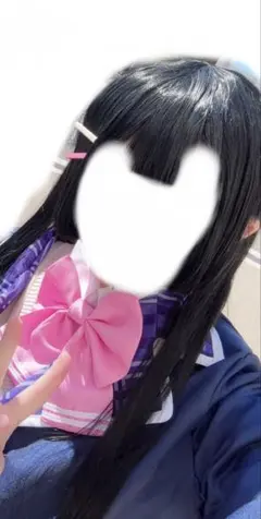 月ノ美兎　コスプレ　イベントウィッグ　ヘアピン付き