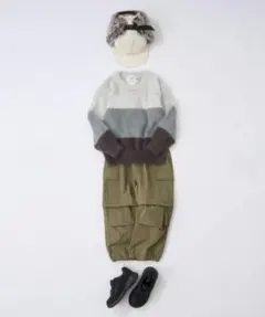 新品・激安！CIAOPANIC TYPY グラデーションボーダーシャギーニット