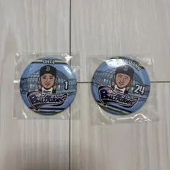 オリックス 開幕シリーズガチャ　1 太田、24 紅林