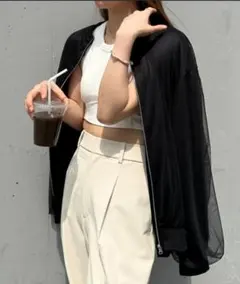 【新品未使用】シアー ジャケット / M-L相当