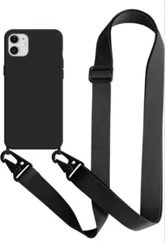 iPhone 11 ケース ネックストラップ スマホケース 蛍光色 シリコン