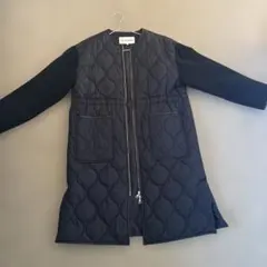 RAY BEAMS キルティング袖切替コート