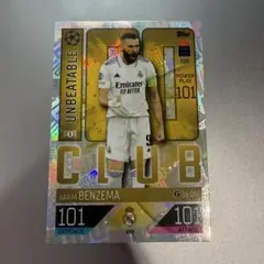 トップス　topps 2022/23 カード　100CLUB ベンゼマ　レア