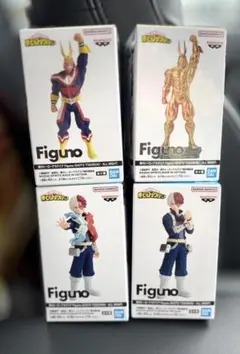僕のヒーローアカデミア Figuno フィギュアセット