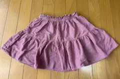 H&M ピンク スカート 110cm コーデュロイ　女の子