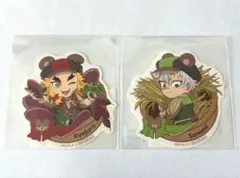 鬼滅の刃 ポイント 景品 秋まつり ステッカー 不死川実弥 煉獄杏寿郎 カフェ