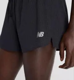 New Balance ブラック ランニングショーツ XS