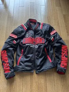 SIMPSON シンプソン ジャケット プロテクター付き Mサイズ バイクのサムネイル