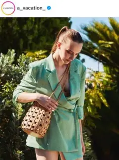 A VACATION ショルダーバッグ 保存袋付き