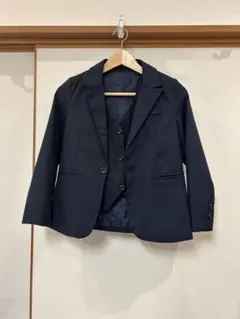 ネイビー スーツジャケットとパンツセット