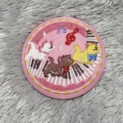 ディズニー 刺繍缶バッジ 第2弾 おしゃれキャットマリー