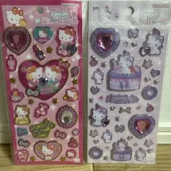 キラキラジュエルシール　キティ