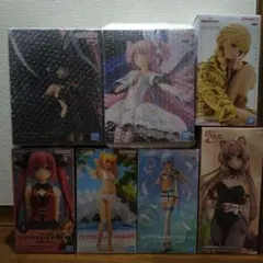 フィギュア 7体セット：まどマギ/にごリリ/デアラ/盾の勇者/学マス