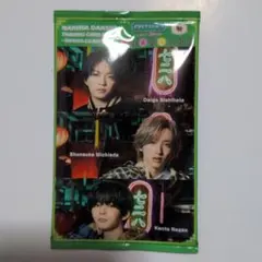 なにわ男子　HARD　WORK　トレカ