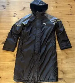 PUMA ベンチコート 160 ブラック