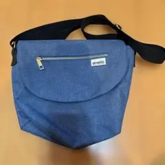 anello ブルー ショルダーバッグ