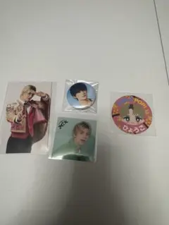 M!LK 佐野勇斗 トレカ ステッカー 缶バッジ