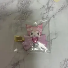 サンリオ　前髪クリップ　さくらデザインシリーズ　クロミ