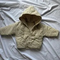 BEBE HOLIC チェック柄フード付きジャケット M