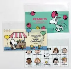 匿名発送 スヌーピー マイナンバーカードケース 3枚セット ピーナッツ 未使用
