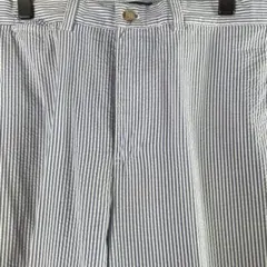 ポロラルフローレンストライプ柄コットンメンズストレートパンツ