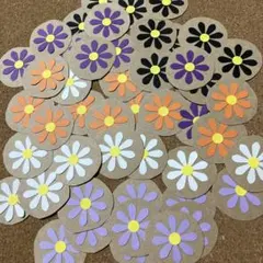 ハンドメイド ペーパークラフト 花 素材 デコレーション 50枚セット