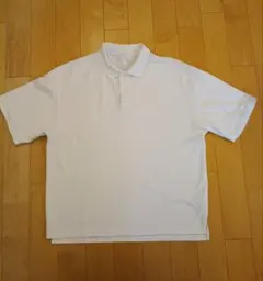GU ポロシャツ ホワイト Lサイズ