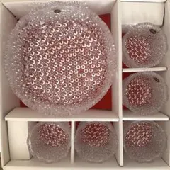 HOYA クリスタル 亀甲つなぎ そうめん鉢 小鉢 5枚セット ガラス 食器のサムネイル