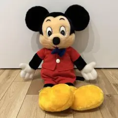 ミッキーマウス　レトロ　ぬいぐるみ