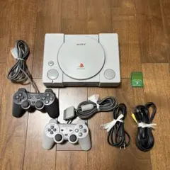 PS プレステ クラシック 本体セット ケーブル・箱付【美品・動作確認済