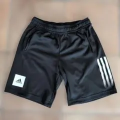adidas アディダス キッズ ハーフパンツ 160cm ブラック
