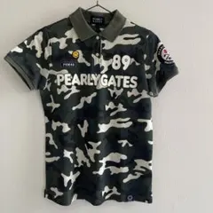 パーリーゲイツポロシャツ迷彩柄　サイズ1 M