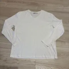 COLONY 2139 XL ホワイト Vネック長袖カットソー