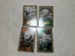 ヒロアカ 原画展 箔押しクリアカード 爆豪勝己　緑谷出久